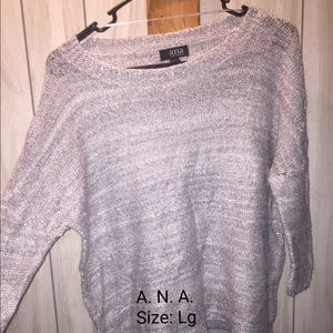 Silver sweater
